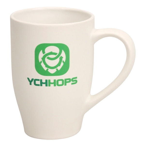 20 oz. 2-Tone/White Matte Ceramic Mug - 20 oz. 2-Tone/White Matte Ceramic Mug - Image 2 of 8