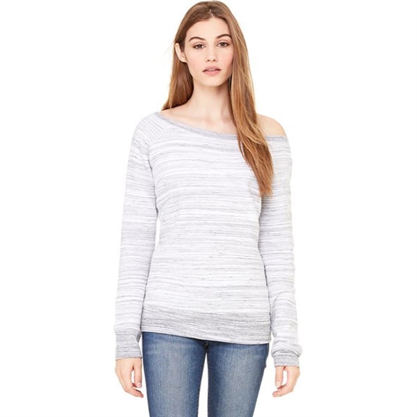 Bella + Canvas Ladies' Sponge Fleece Wide Neck Sweatshirt - Bella + Canvas Ladies' Sponge Fleece Wide Neck Sweatshirt - Image 0 of 0