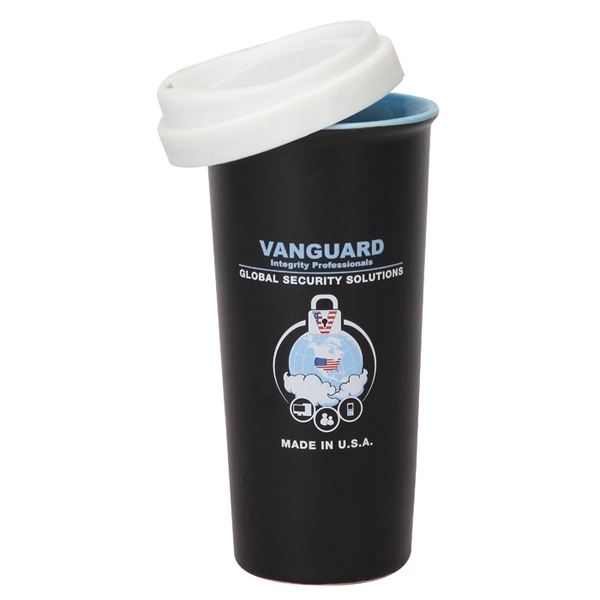 14 oz. Double Wall Two-Tone Mug - 14 oz. Double Wall Two-Tone Mug - Image 1 of 5
