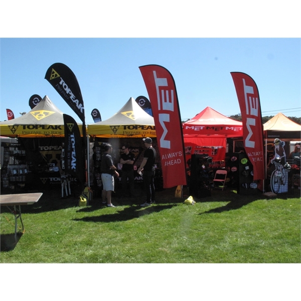 10'x10' V5 Steel Frame Pop Up Tent w/ Fully Printed Top - 10'x10' V5 Steel Frame Pop Up Tent w/ Fully Printed Top - Image 1 of 4