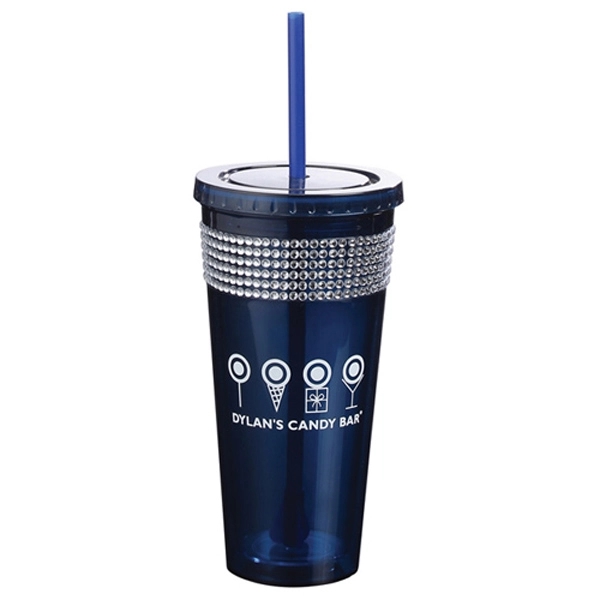 20 oz. Sparkle Bling Tumbler - 20 oz. Sparkle Bling Tumbler - Image 2 of 2