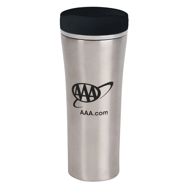 14 oz. Double Wall Stainless Copper/Black Matte Mug - 14 oz. Double Wall Stainless Copper/Black Matte Mug - Image 2 of 3