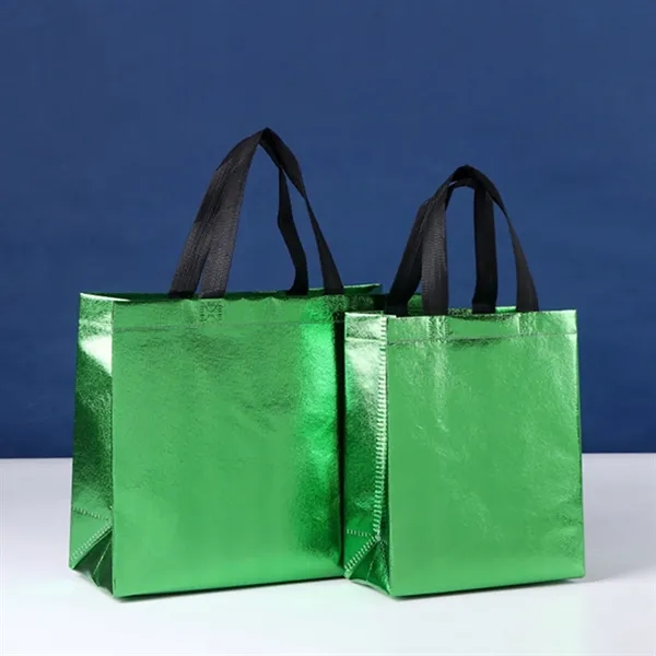 Laser Laminated Non-Woven Tote Bag - Laser Laminated Non-Woven Tote Bag - Image 3 of 10