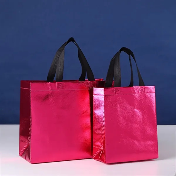 Laser Laminated Non-Woven Tote Bag - Laser Laminated Non-Woven Tote Bag - Image 5 of 10