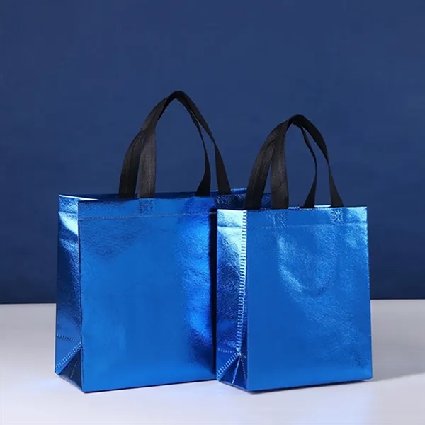 Laser Laminated Non-Woven Tote Bag - Laser Laminated Non-Woven Tote Bag - Image 6 of 10