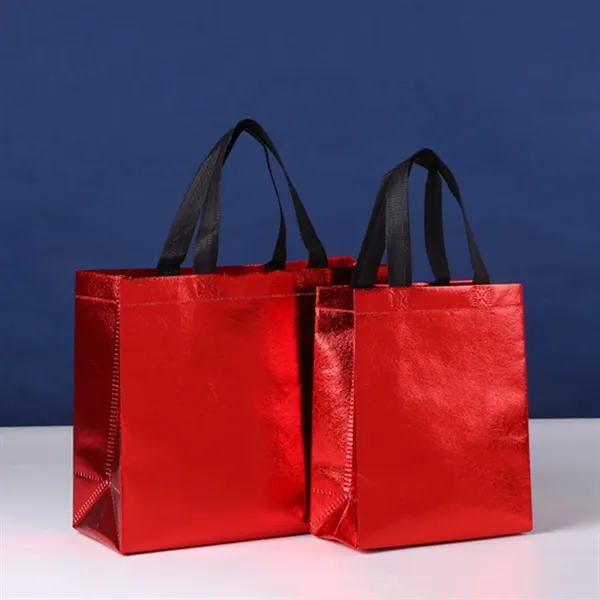 Laser Laminated Non-Woven Tote Bag - Laser Laminated Non-Woven Tote Bag - Image 8 of 10