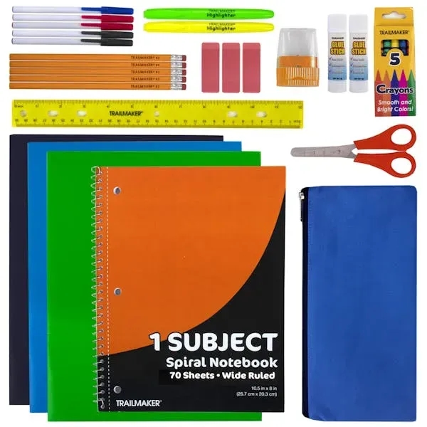 Elementary School Supply Kits - 26 Pieces - Elementary School Supply Kits - 26 Pieces - Image 0 of 0