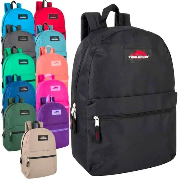 DDI 17 Basic Backpacks - Assorted Colors - DDI 17 Basic Backpacks - Assorted Colors - Image 0 of 0
