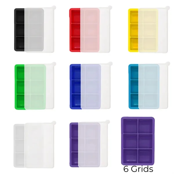 Multi-Grid Silicone Ice Mold for Beverage Cooling - Multi-Grid Silicone Ice Mold for Beverage Cooling - Image 3 of 5