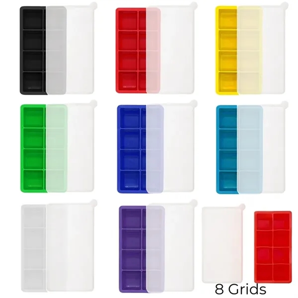 Multi-Grid Silicone Ice Mold for Beverage Cooling - Multi-Grid Silicone Ice Mold for Beverage Cooling - Image 4 of 5