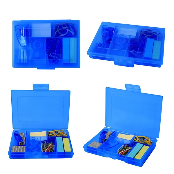 7 in 1 Mini Office Supply Kit With Portable Case - 7 in 1 Mini Office Supply Kit With Portable Case - Image 2 of 4