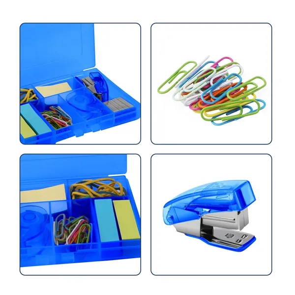 7 in 1 Mini Office Supply Kit With Portable Case - 7 in 1 Mini Office Supply Kit With Portable Case - Image 3 of 4