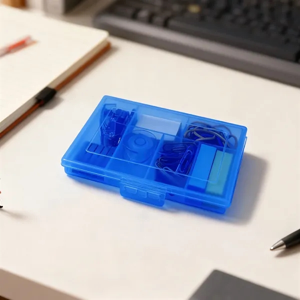 7 in 1 Mini Office Supply Kit With Portable Case - 7 in 1 Mini Office Supply Kit With Portable Case - Image 4 of 4