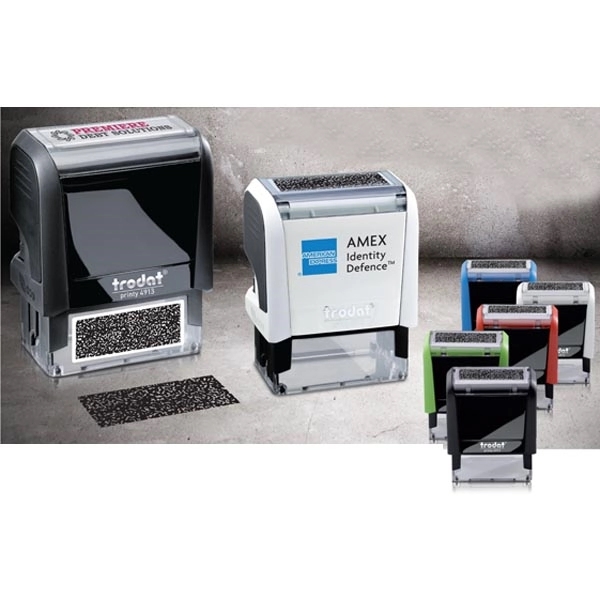 ID Blocker Self-inking stamp