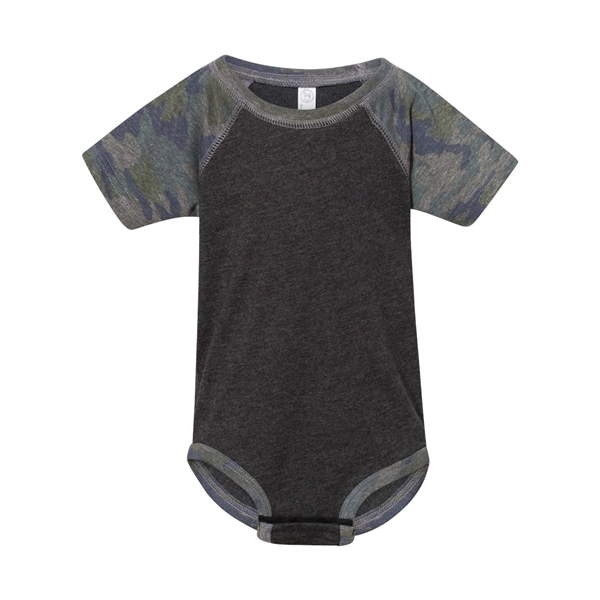 Rabbit Skins Infant Baseball Fine Jersey Bodysuit - Rabbit Skins Infant Baseball Fine Jersey Bodysuit - Image 40 of 47