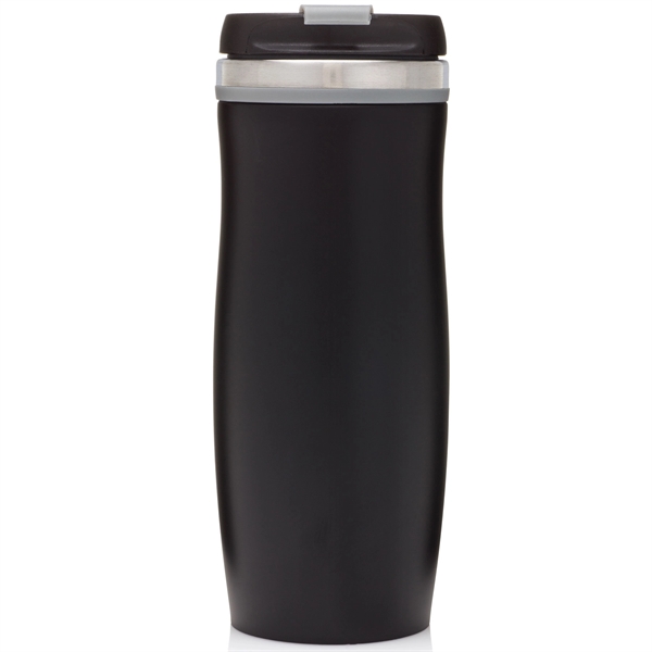 16 oz. Travel Stainless Vacuum Insulated Coffee Cup w/ lid - 16 oz. Travel Stainless Vacuum Insulated Coffee Cup w/ lid - Image 1 of 6