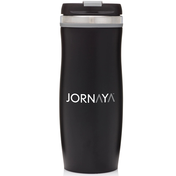 16 oz. Travel Stainless Vacuum Insulated Coffee Cup w/ lid - 16 oz. Travel Stainless Vacuum Insulated Coffee Cup w/ lid - Image 2 of 6
