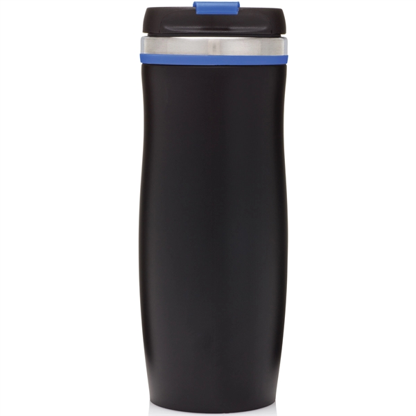 16 oz. Travel Stainless Vacuum Insulated Coffee Cup w/ lid - 16 oz. Travel Stainless Vacuum Insulated Coffee Cup w/ lid - Image 3 of 6