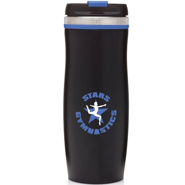 16 oz. Travel Stainless Vacuum Insulated Coffee Cup w/ lid - 16 oz. Travel Stainless Vacuum Insulated Coffee Cup w/ lid - Image 4 of 6