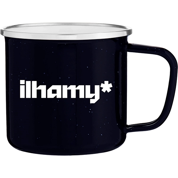13 oz Whitney Single Wall Enamel Camper Coffee Mug - 13 oz Whitney Single Wall Enamel Camper Coffee Mug - Image 2 of 3