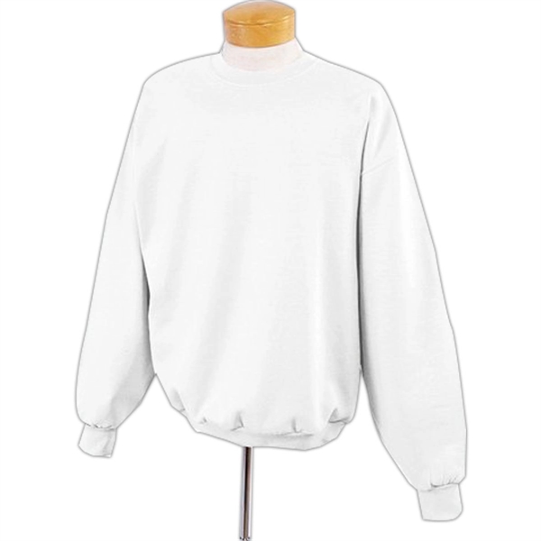 Jerzees 8 Oz 50/50 Nublend Fleece Crew -White/Neutral - Jerzees 8 Oz 50/50 Nublend Fleece Crew -White/Neutral - Image 0 of 0