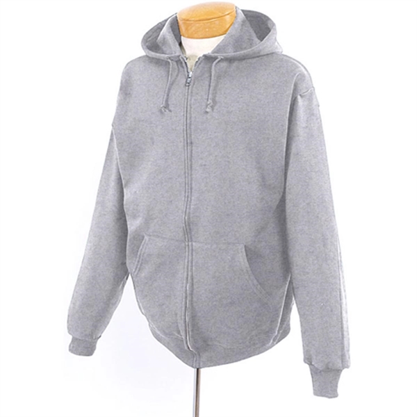 Jerzees 9 oz 50/50 Full Zip Nublend Hooded Sweatshirt - Jerzees 9 oz 50/50 Full Zip Nublend Hooded Sweatshirt - Image 0 of 1