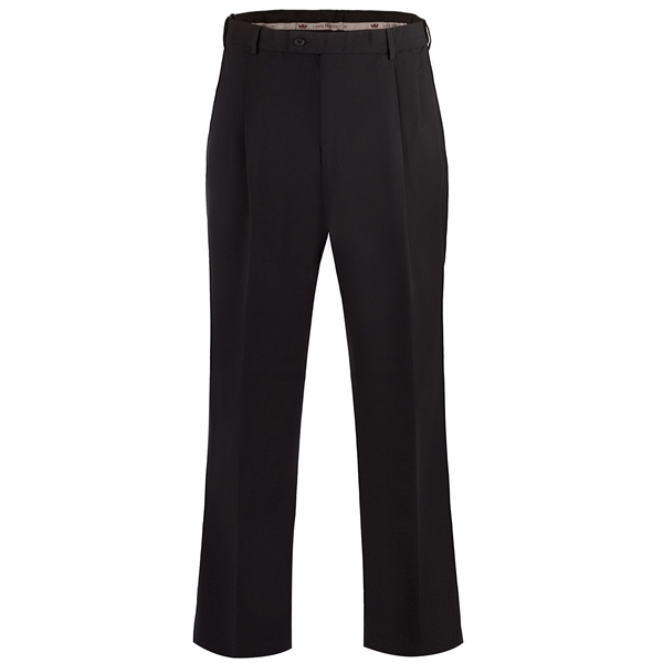 Men's Poly/Wool Pleated Suit Pant - Men's Poly/Wool Pleated Suit Pant - Image 1 of 2
