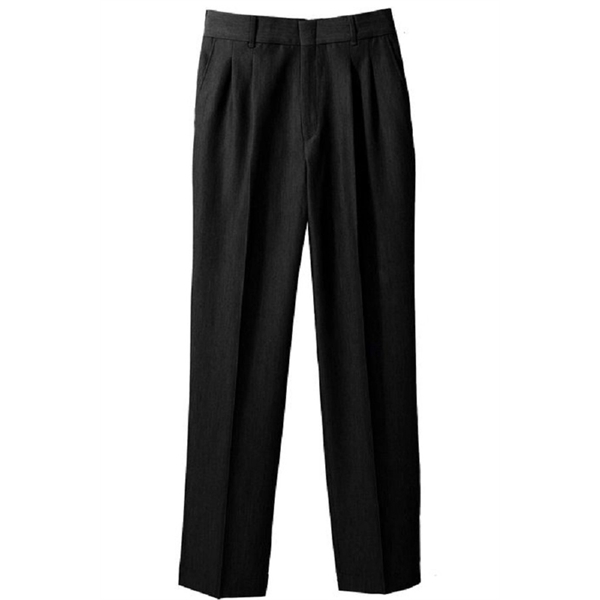 Women's Poly/Wool Pleated-Front Suit Pant - Women's Poly/Wool Pleated-Front Suit Pant - Image 0 of 2