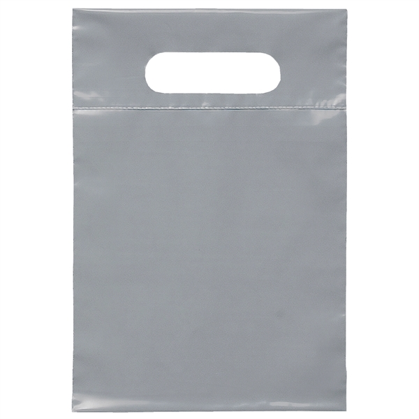 7W x 10 1/2H Die Cut Handle Bag - Flexo Ink Print - 7W x 10 1/2H Die Cut Handle Bag - Flexo Ink Print - Image 6 of 27