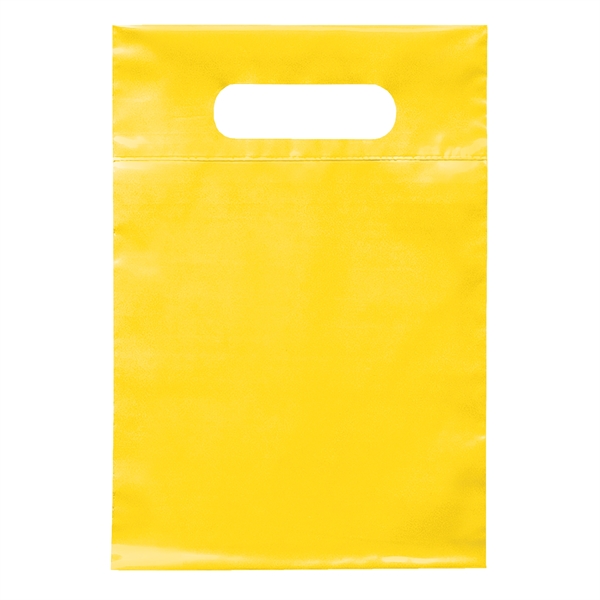 7W x 10 1/2H Die Cut Handle Bag - Flexo Ink Print - 7W x 10 1/2H Die Cut Handle Bag - Flexo Ink Print - Image 13 of 27