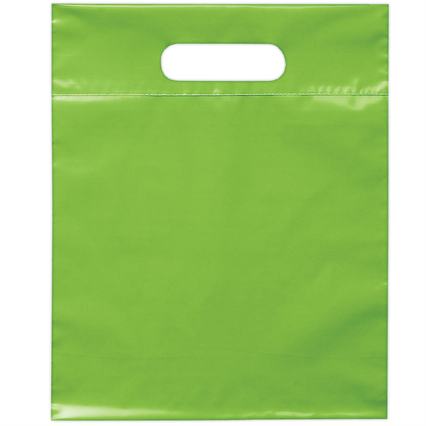 9 1/2W x 12H Die Cut Handle Bag - Flexo Ink Print - 9 1/2W x 12H Die Cut Handle Bag - Flexo Ink Print - Image 8 of 27