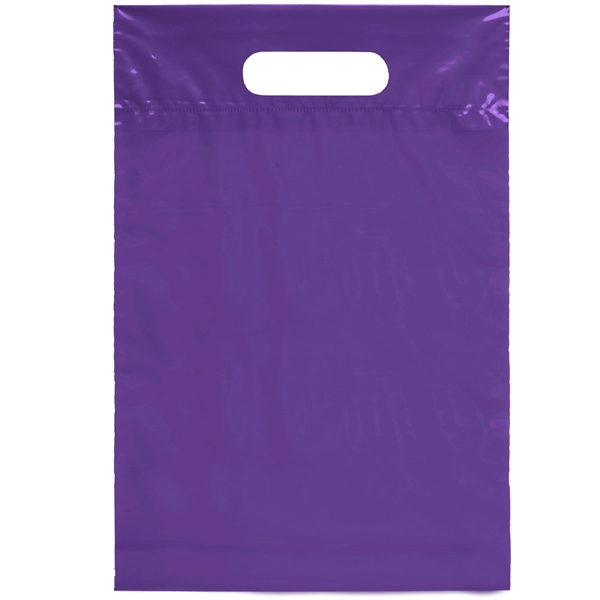 9 1/2W x 14H Die Cut Handle Bag - Flexo Ink Print - 9 1/2W x 14H Die Cut Handle Bag - Flexo Ink Print - Image 5 of 27