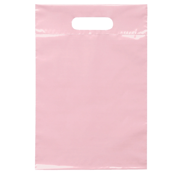 9 1/2W x 14H Die Cut Handle Bag - Flexo Ink Print - 9 1/2W x 14H Die Cut Handle Bag - Flexo Ink Print - Image 9 of 27