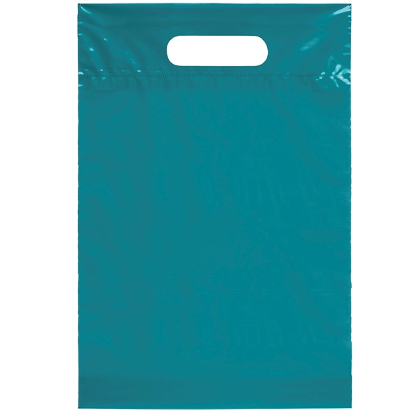 9 1/2W x 14H Die Cut Handle Bag - Flexo Ink Print - 9 1/2W x 14H Die Cut Handle Bag - Flexo Ink Print - Image 11 of 27