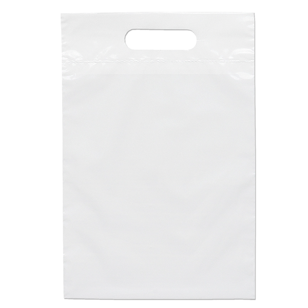 9 1/2W x 14H Die Cut Handle Bag - Flexo Ink Print - 9 1/2W x 14H Die Cut Handle Bag - Flexo Ink Print - Image 12 of 27