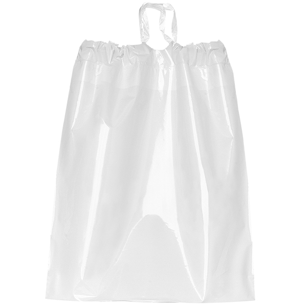 9 1/2W x 12H Poly-Draw Bag - Flexo Ink Print - 9 1/2W x 12H Poly-Draw Bag - Flexo Ink Print - Image 2 of 3