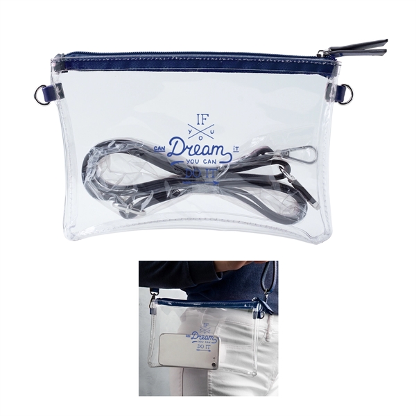 Clear Crossbody Purse - Clear Crossbody Purse - Image 6 of 7