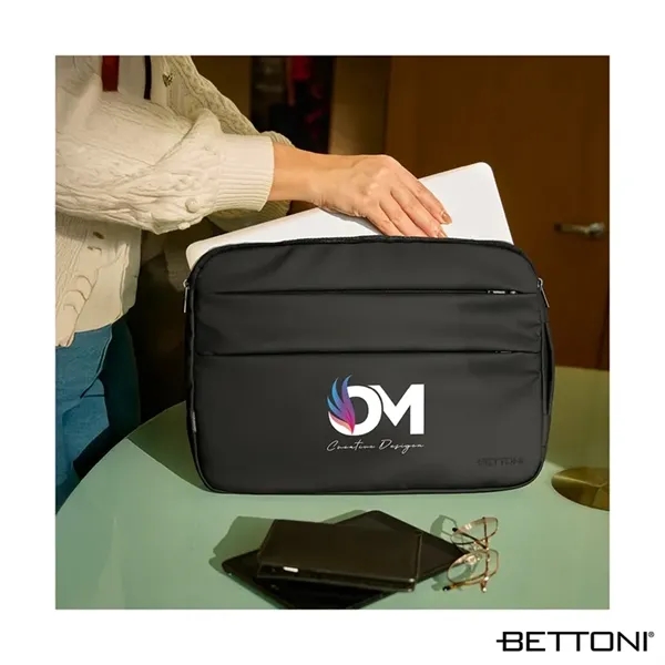 Bettoni® Moda Milano 15.6" RPET Laptop Sleeve - Bettoni® Moda Milano 15.6" RPET Laptop Sleeve - Image 10 of 21