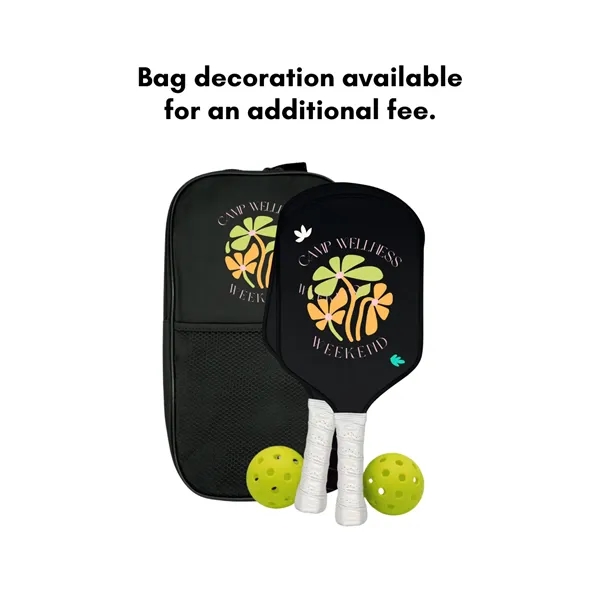 Custom Carbon Fiber Pickleball Paddle Set with Bag - Custom Carbon Fiber Pickleball Paddle Set with Bag - Image 1 of 6