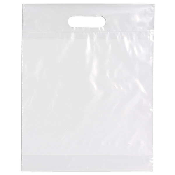 12W x 15H Die Cut Handle Bag - Flexo Ink Print