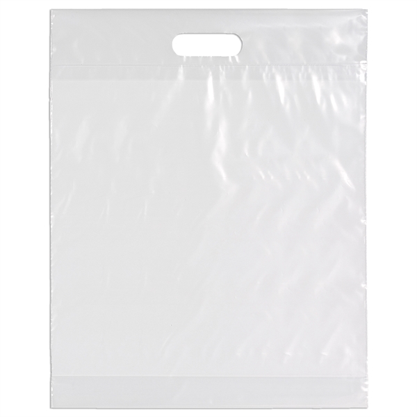 Custom 15W x 19H Die Cut Handle Bag - Flexo Ink Print