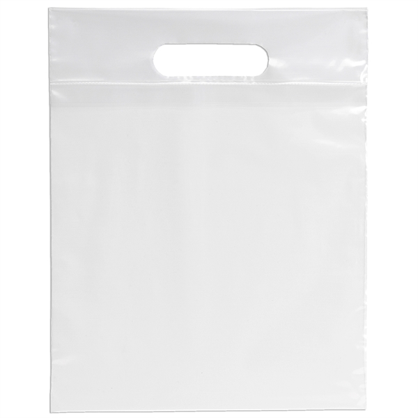 Custom 9 1/2W x 12H Die Cut Handle Bag - Flexo Ink Print