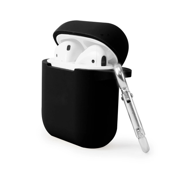 Silicone Apple AirPods Case w/ carabiner - Silicone Apple AirPods Case w/ carabiner - Image 2 of 4