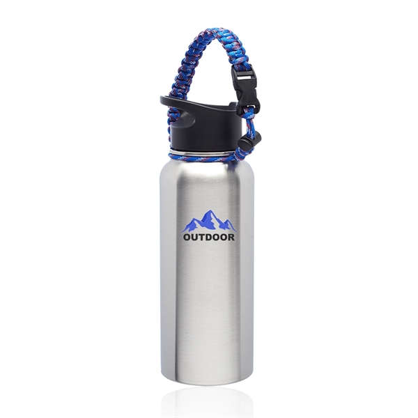 34 oz. Vulcan Stainless Steel Water Bottles with Strap - 34 oz. Vulcan Stainless Steel Water Bottles with Strap - Image 8 of 10