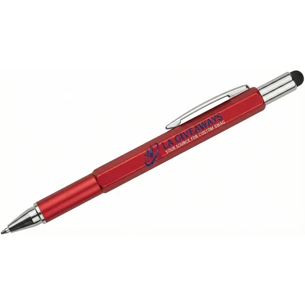 6" multi-functional tool pen made of durable ABS with metal. - 6" multi-functional tool pen made of durable ABS with metal. - Image 5 of 7