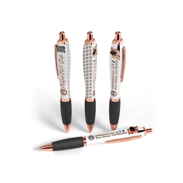 Squared Basset II Satin Soft Touch Gel Performance Pen™ (Ros - Squared Basset II Satin Soft Touch Gel Performance Pen™ (Ros - Image 0 of 1