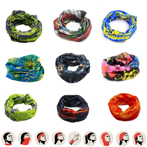 Bandana Headwear Seamless Headband Neckwear Sport Scarf - Bandana Headwear Seamless Headband Neckwear Sport Scarf - Image 0 of 0