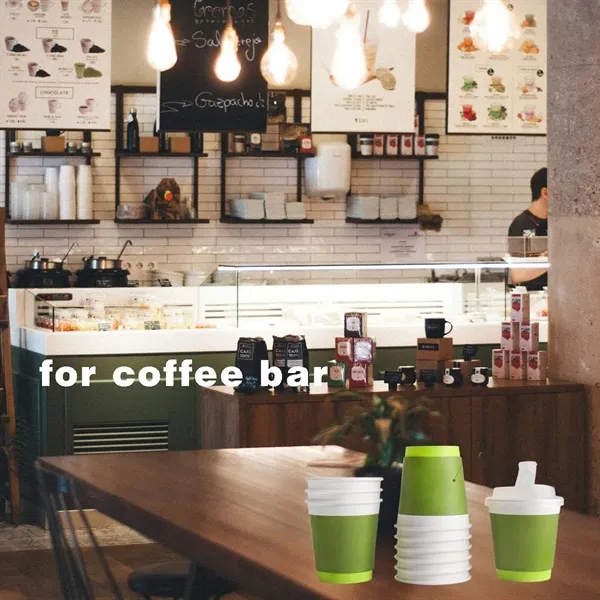 Disposable paper coffee cup hot or cold for party picnic - Disposable paper coffee cup hot or cold for party picnic - Image 4 of 4