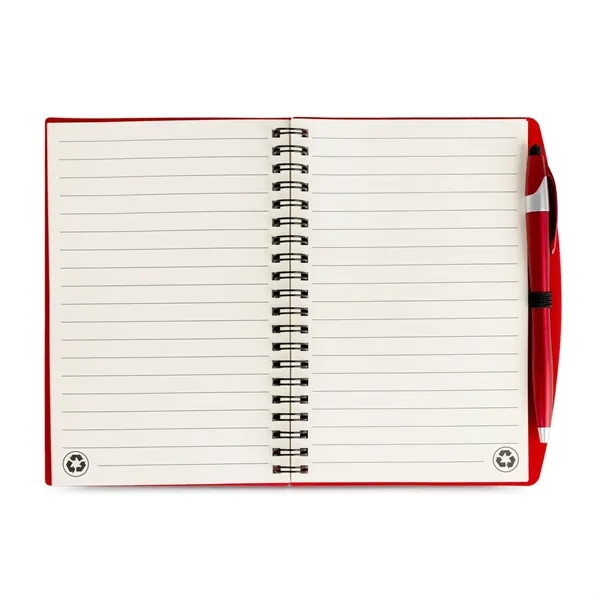 SpiralScript 5.5 x 7 Plastic Spiral Journal with Pen - SpiralScript 5.5 x 7 Plastic Spiral Journal with Pen - Image 15 of 15