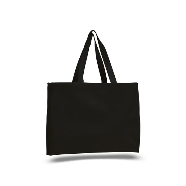 Canvas Tote 15" W x 12" H with 4" Gusset Bag - Canvas Tote 15" W x 12" H with 4" Gusset Bag - Image 5 of 12